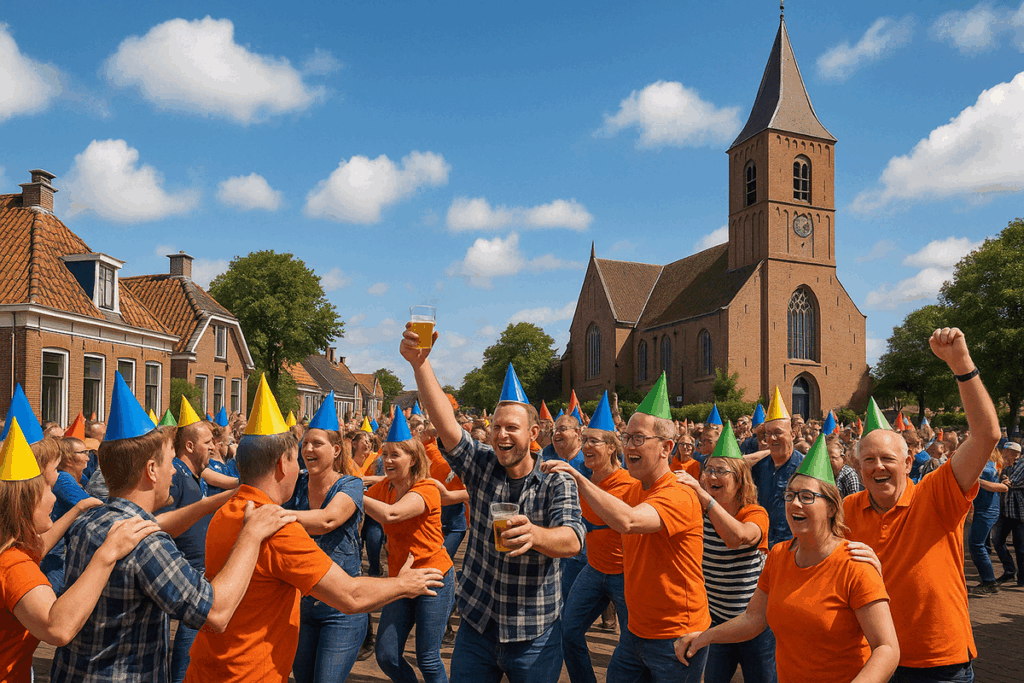 Ontdek de charme van het dorpsleven vol hossen, spruitjes, sociale controle en feestvieren als ultieme vorm van saamhorigheid. Dong aan de wereld!